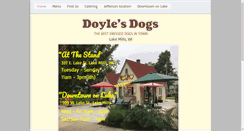 Desktop Screenshot of doylesdogs.com