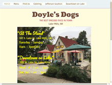 Tablet Screenshot of doylesdogs.com